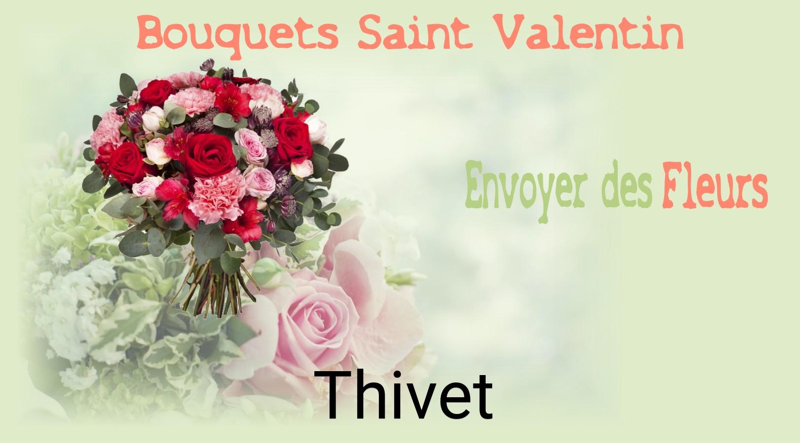 Roses de Saint-Valentin livrées à Thivet